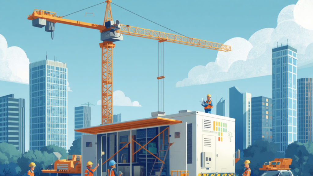 construction site electrical services UK